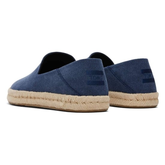 Toms Santiago navy recycled cotton canvas 10019868 - Image 3