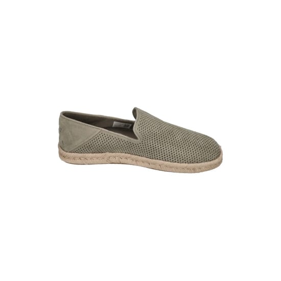 Toms Santiago vetiver grey diamond perforated suede - Image 3