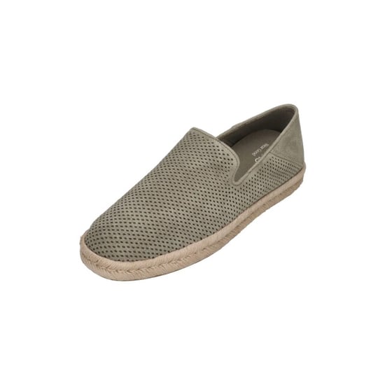 Toms Santiago vetiver grey diamond perforated suede - Image 4