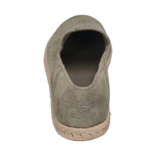 Toms Santiago vetiver grey diamond perforated suede - Image 5