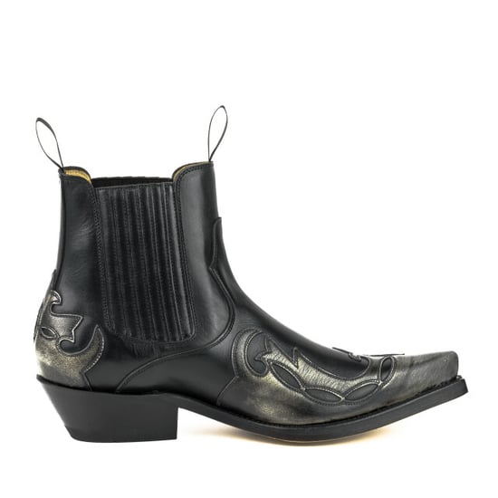 Mayura Boots Cowboy laarzen 1931-milanelo bone/pull oil negro - Image 1