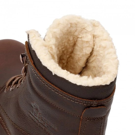 Panama Jack Men's P03 Aviator C23 Chestnut Waterproof Leather Ankle Boots - Image 6