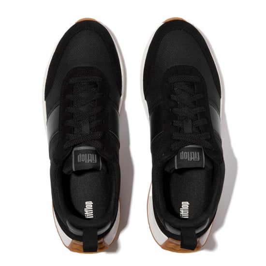 FitFlop F-mode flow mens suede-mix sneakers - Image 2