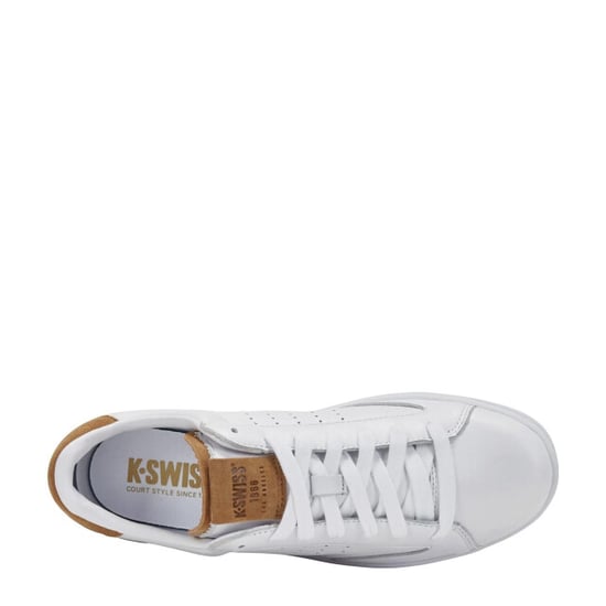 K-Swiss Lozan klub lth 07263-987-m wht/brwn 3247 - Image 4