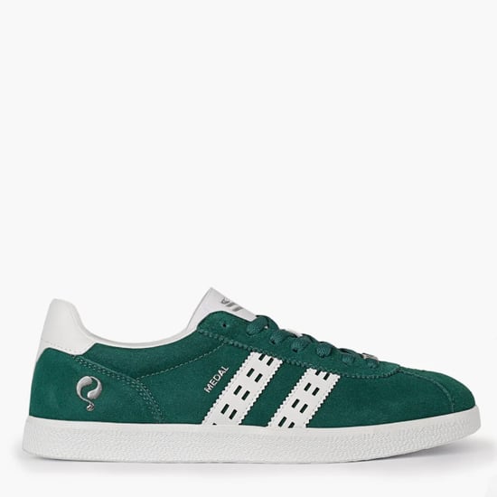 Q1905 Sneaker medal classic hardgroen/wit - Image 4