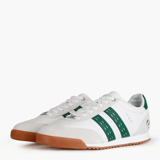 Q1905 Sneaker tornado wit/hardgroen - Image 3