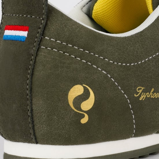 Q1905 Sneaker typhoon sp legergroen/wit - Image 5