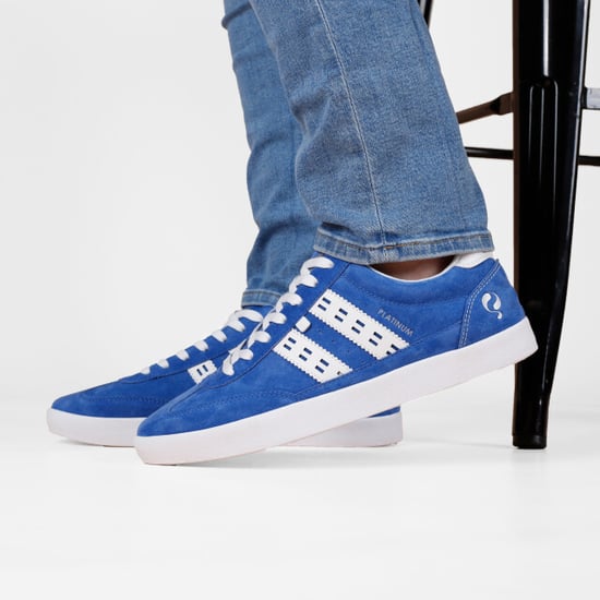 Q1905 Sneaker platinum koningsblauw/wit - Image 6