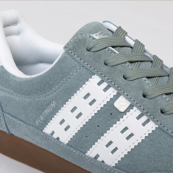 Q1905 Sneaker platinum mistgroen/offwhite - Image 4