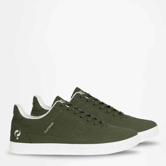Q1905 Sneaker platinum one leger/olive green - Image 5