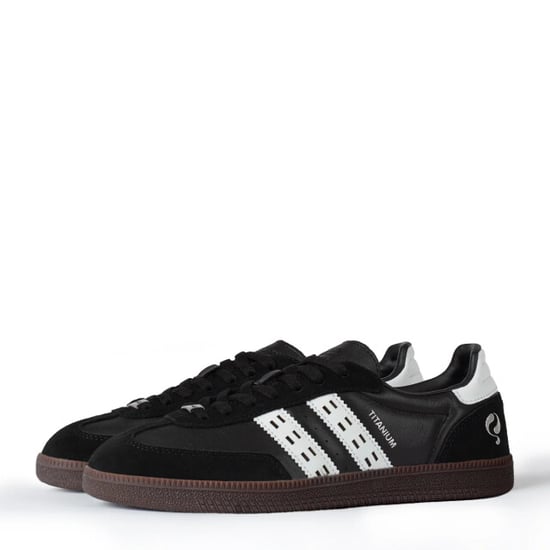 Q1905 Sneaker titanium zwart/wit - Image 2