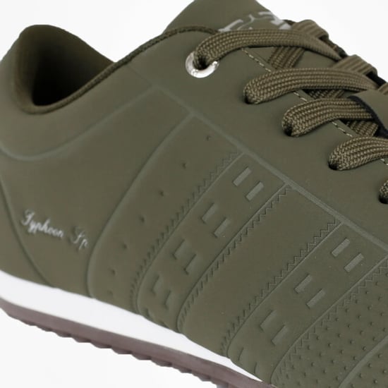 Q1905 Sneaker typhoon sp one leger/olive green - Image 3