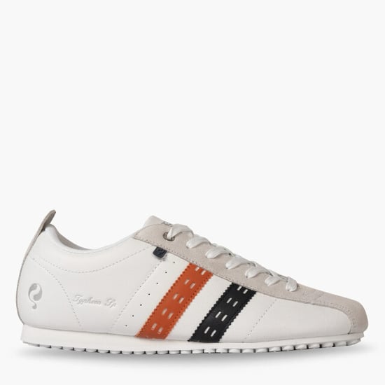 Q1905 Sneaker typhoon sp wit/donkerblauw/oranje - Image 1