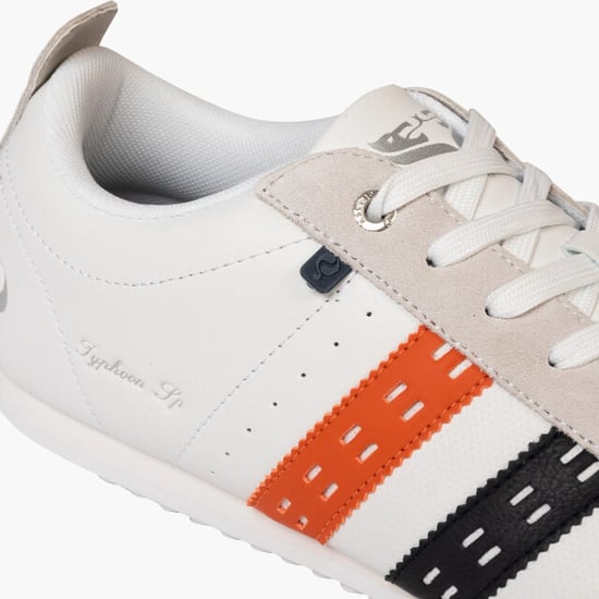Q1905 Sneaker typhoon sp wit/donkerblauw/oranje - Image 5