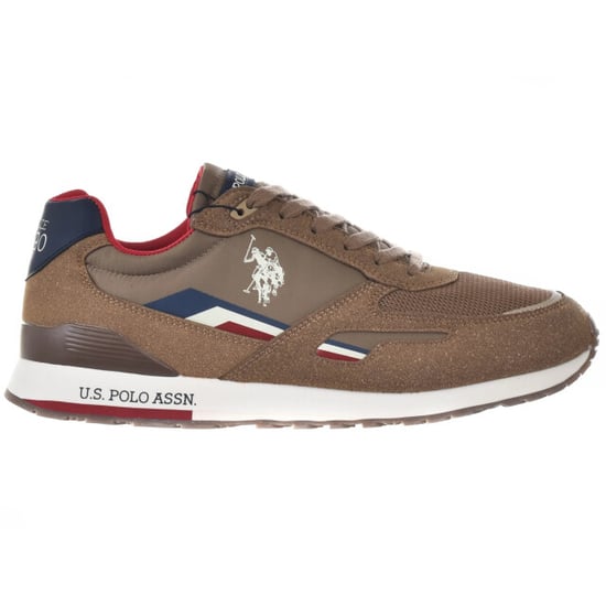 U.S. Polo Tabry heren sneaker taupe/ - Image 1