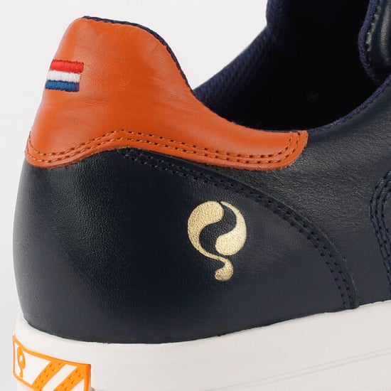 Q1905 Golfschoen fairway donkerblauw/oranje - Image 4