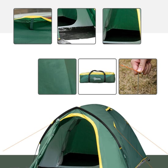 4goodz Tent voor 2-3 personen kampeertent met haringen koepeltent - Image 2