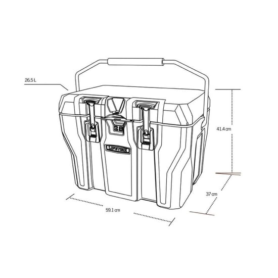 Lifetime Koelbox premium 27 liter lb90911 33x55x41cm - - Image 6