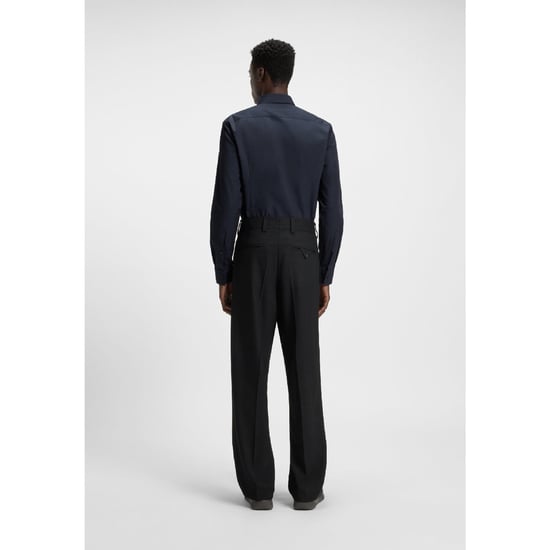 Men's Hugo Kenno Slim-Fit Shirt in Navy - Image 2