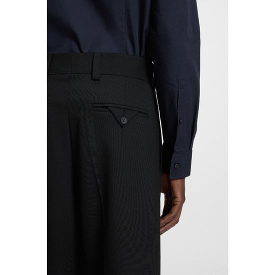 Men's Hugo Kenno Slim-Fit Shirt in Navy - Image 6
