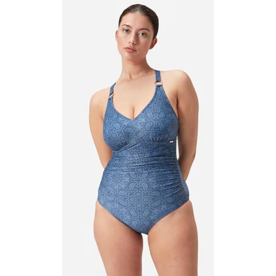 Speedo Eco print v neck 1p blu/blu 0023-17555 - Image 1
