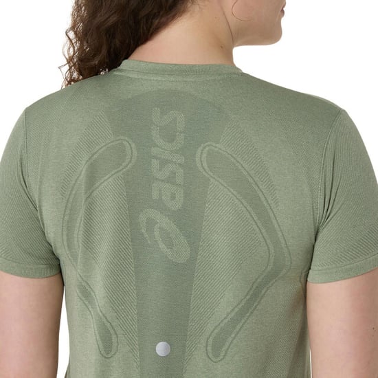 Asics road seamless ss top hardloop t-shirt korte mouw zomer dames - - Image 2