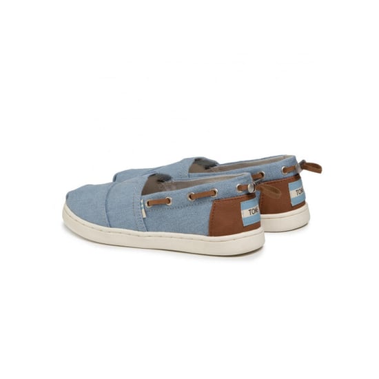 Toms Youth bimini navy denim synthetic trim - Image 3