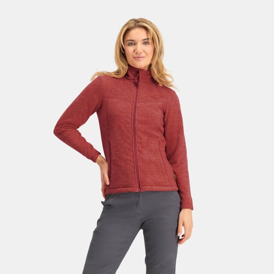 Nomad Fleece vest dames | mineral red - Image 1