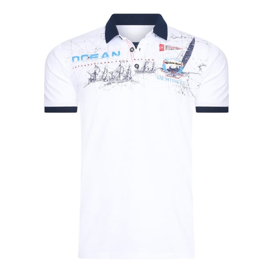 Marco Cassette Mcl heren poloshirt print 39210 - Image 2