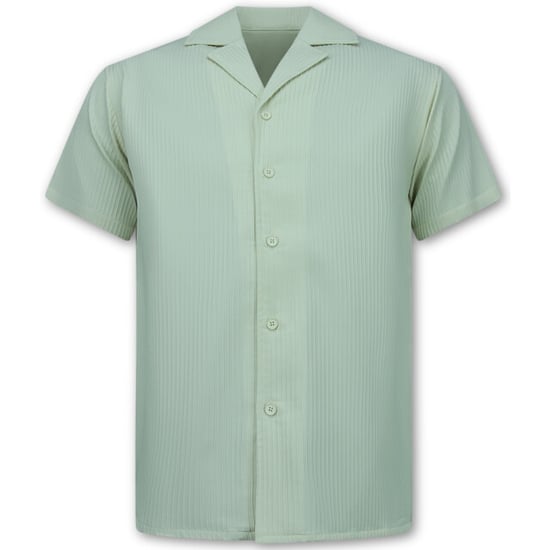 Enos Ribbed oversized shirt zomerset - Image 2