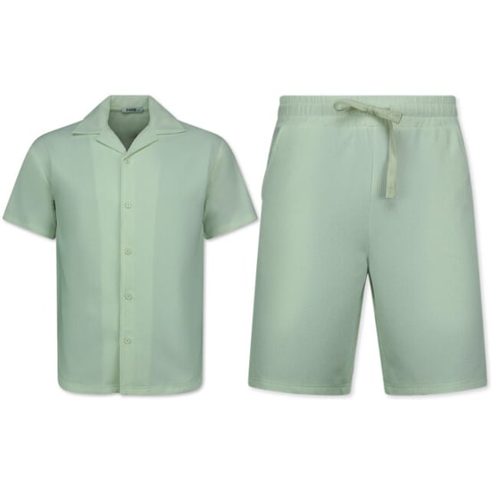 Enos Twinset ribbed oversized shirt - Image 1