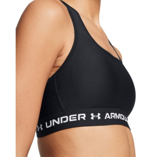 Under Armour Crossback mid bra-blk 1361034-006 - Image 3
