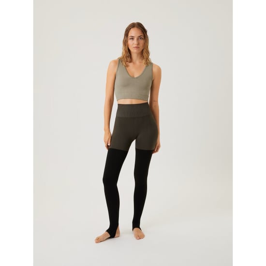 Björn Borg Björn borg sthlm seamless open heel tights – naadloze hoge taille leggings met open hiel in en zwart - Image 1
