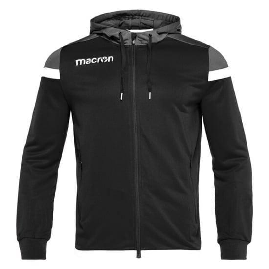 Macron Eadesy full zip hoody blk/wht 81490901 - Image 4