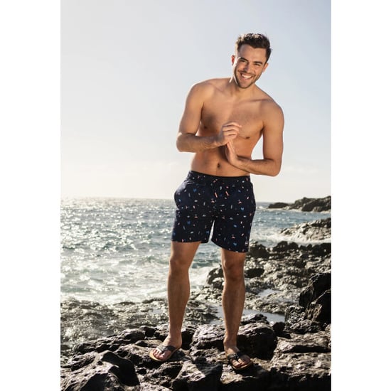 Happy Shorts Heren zwemshort strand donkerblauw print - Image 3
