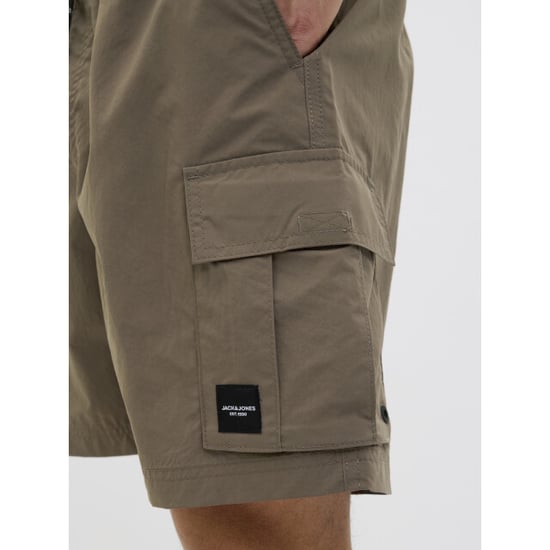 Jack & Jones Heren zwemshort jpstnaxos cargo effen donker - Image 4