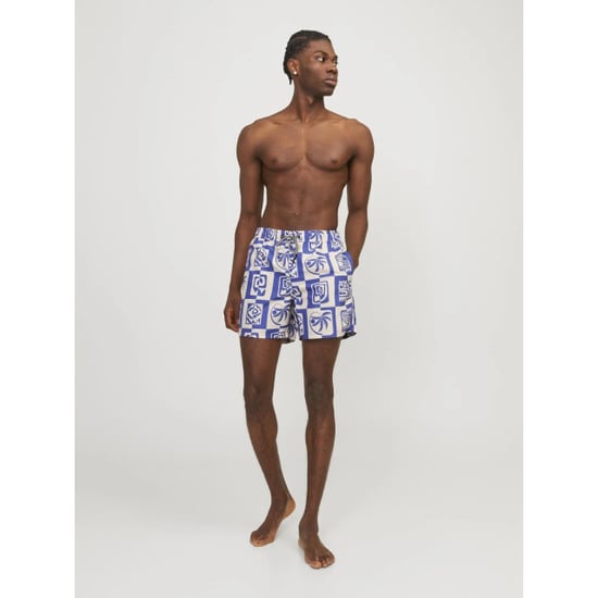 Jack & Jones Heren zwemshort oceanday print blauw - Image 4