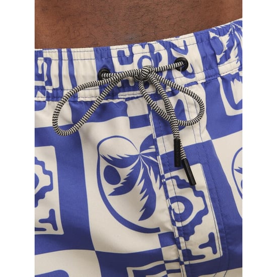 Jack & Jones Heren zwemshort oceanday print blauw - Image 5