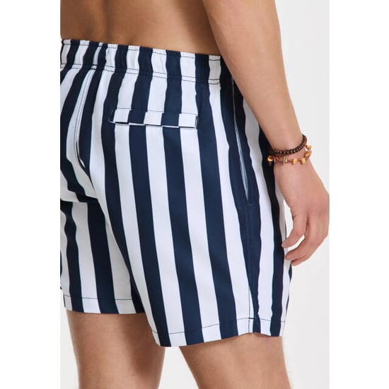 Shiwi Heren zwemshort broad stripe donkerblauw/wit - Image 6