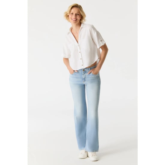 Cup of Joe Nova wide straight jeans light blue - Image 6