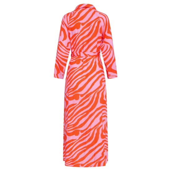 Smashed Lemon 25086 summer maxi shirt jurk met dierenprint | - Image 6