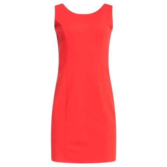 Smashed Lemon 25145 rood mouwloze getailleerde jurk - Image 6