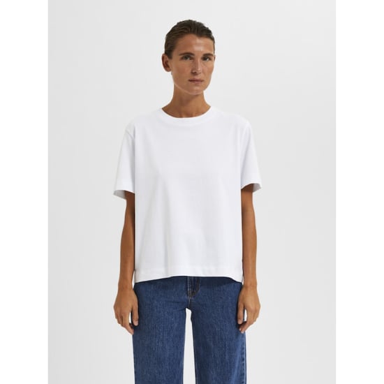 Selected Femme slfessential ss boxy tee noos 16087919 bright white - Image 3