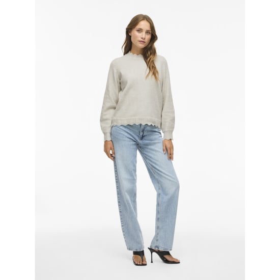 Vila Vinikolina o-neck ls knit top noos kit - Image 5