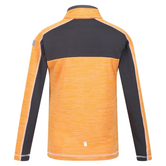 Regatta Kinderen/kinderen hewley recycled half zip fleece top - Image 4