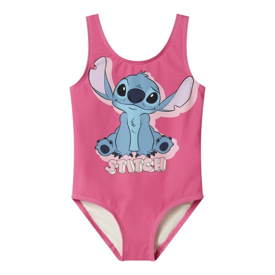 Name It Meisjes badpak nmfmodina stitch ronde hals karmijn - Image 1