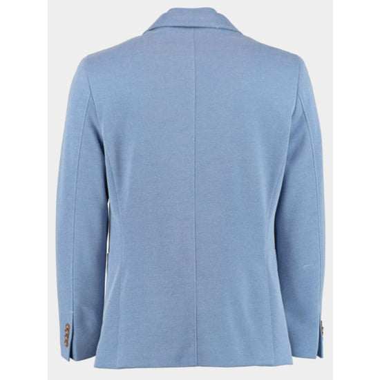 Bos Bright Blue Colbert d7,5 lommer jacket with inlay 241037lo45bo/210 light blue - Image 2