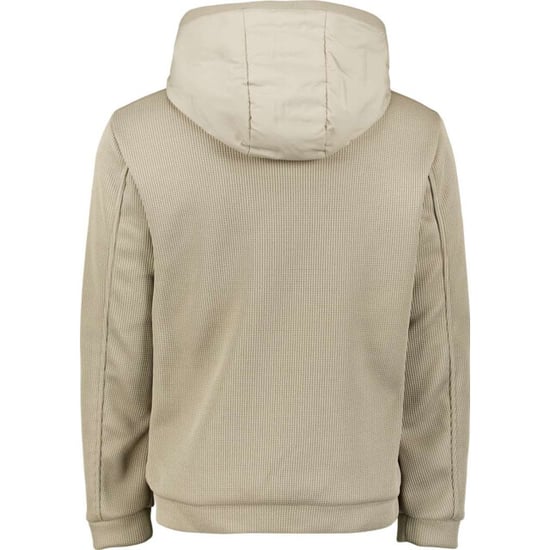 No Excess Jacket short fit sealed hooded knit stone - Image 5