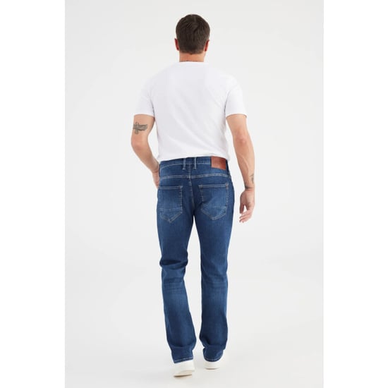 Cup of Joe Lance heren straight-fit jeans space blue - Image 2
