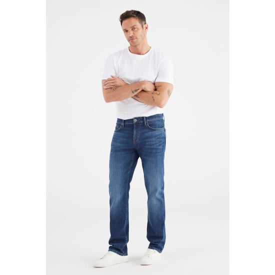 Cup of Joe Lance heren straight-fit jeans space blue - Image 3